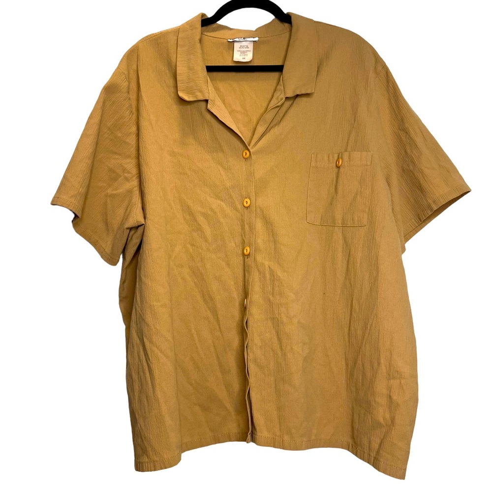 rebecca malone button down top